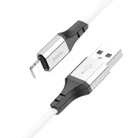 Дата кабель Hoco X86 Spear USB to Lightning (1m) White