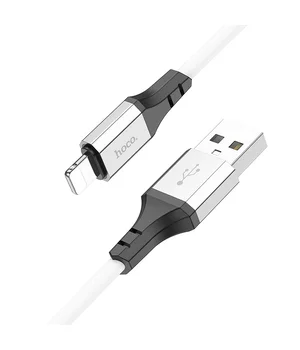 Дата кабель Hoco X86 Spear USB to Lightning (1m) White