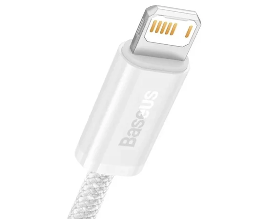 Дата кабель Baseus Dynamic Series USB to Lightning 2.4A (2m) (CALD00050) White