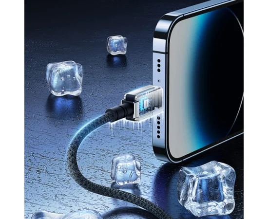 Дата кабель Baseus Unbreakable Series Fast Charging USB to Lightning 2.4A 1m (P10355802111-0) Stellar White