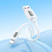 Дата кабель Borofone BX114 Structure USB to Lightning 2.4A (1m) White