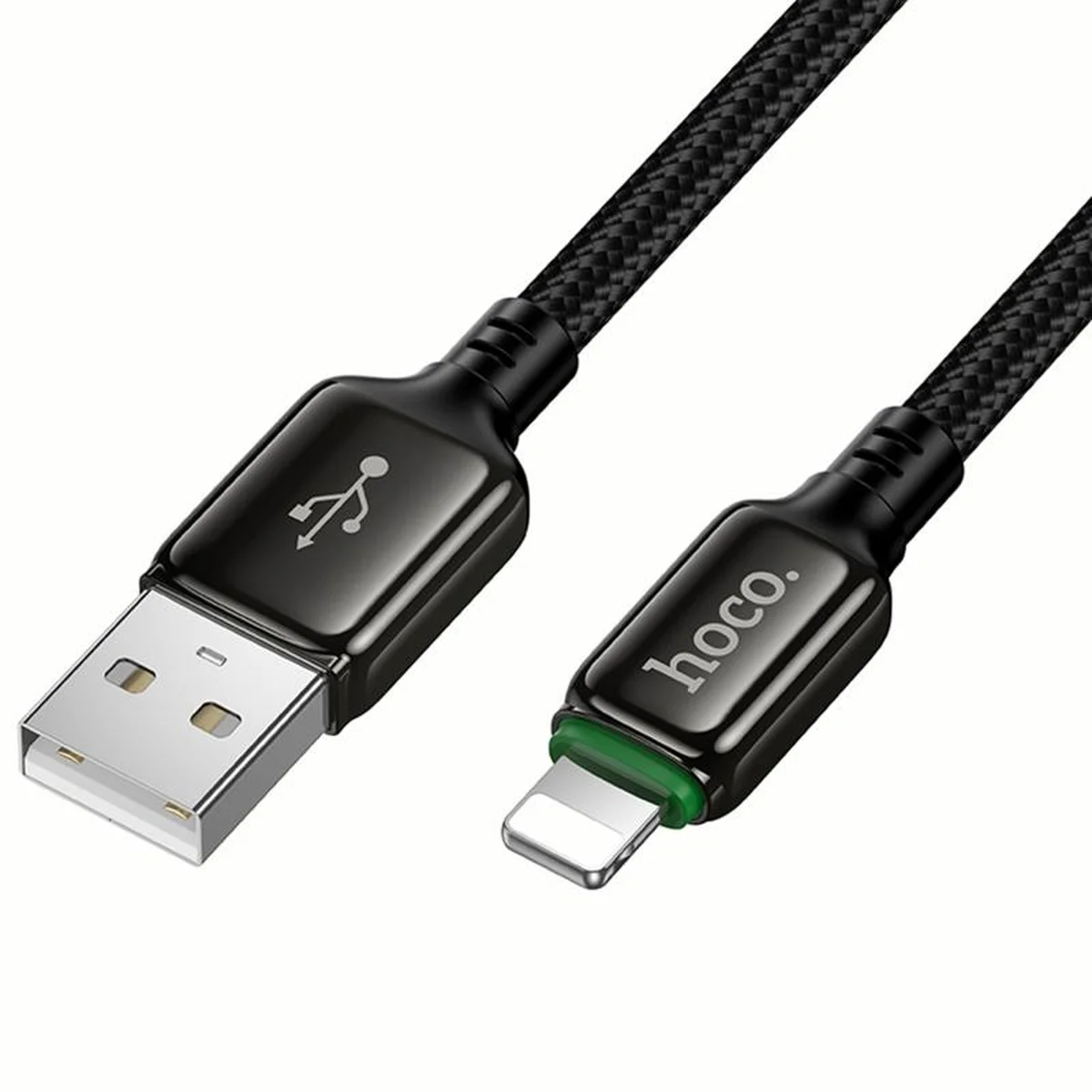 Дата кабель Hoco X127 Exceed USB to Lightning 12W (1m) Black