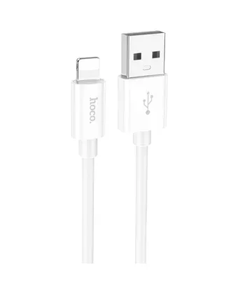 Дата кабель Hoco X87 Magic silicone USB to Lightning (1m) White