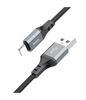 Дата кабель Hoco X86 Spear USB to Lightning (1m) Black