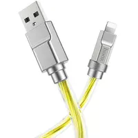 Дата кабель Hoco U113 Solid 2.4A USB to Lightning (1m) Gold