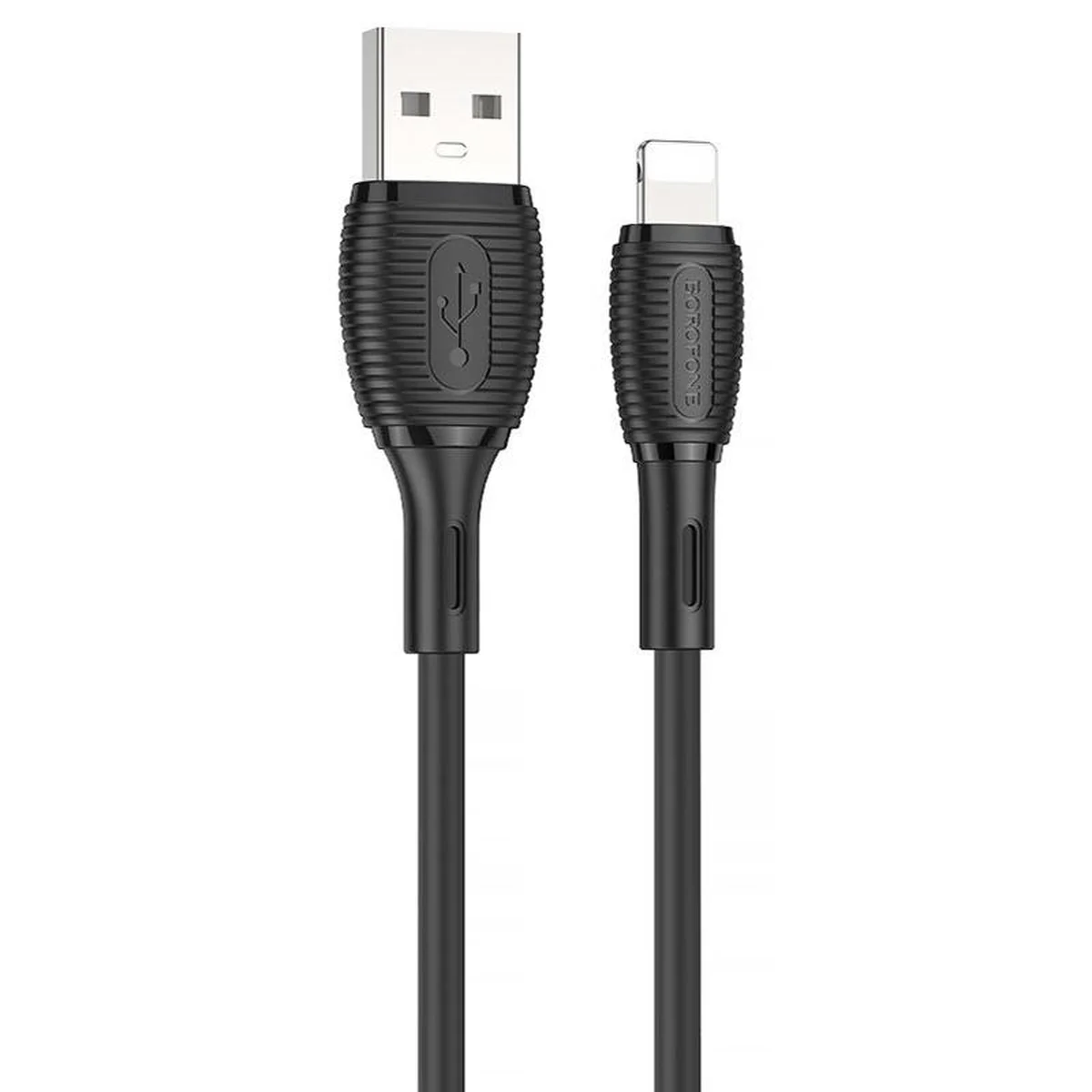 Дата кабель Borofone BX86 Advantage USB to Lightning (1m) Black