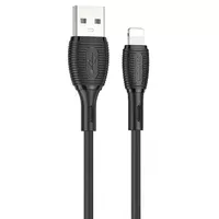 Дата кабель Borofone BX86 Advantage USB to Lightning (1m) Black