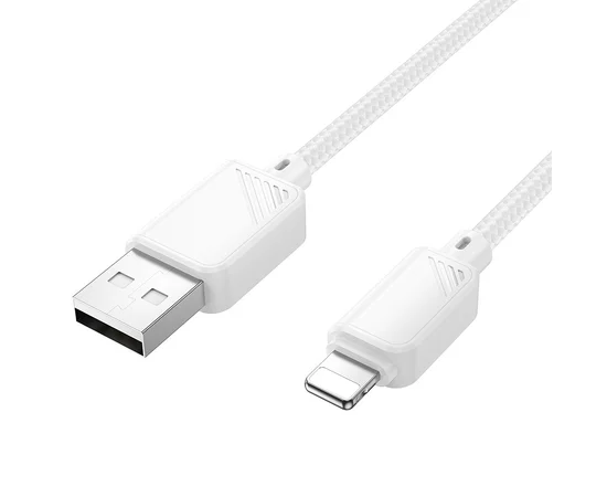 Дата кабель Hoco X113 Beneficio USB to Lightning (1m) White