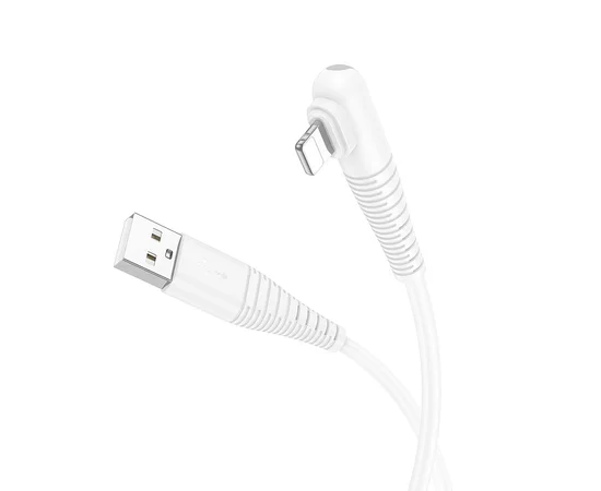 Дата кабель Borofone BX105 Corriente USB to Lightning (1m) White