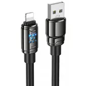Дата кабель Hoco U143 Joy USB to Lightning 2.4A (1.2m) Black