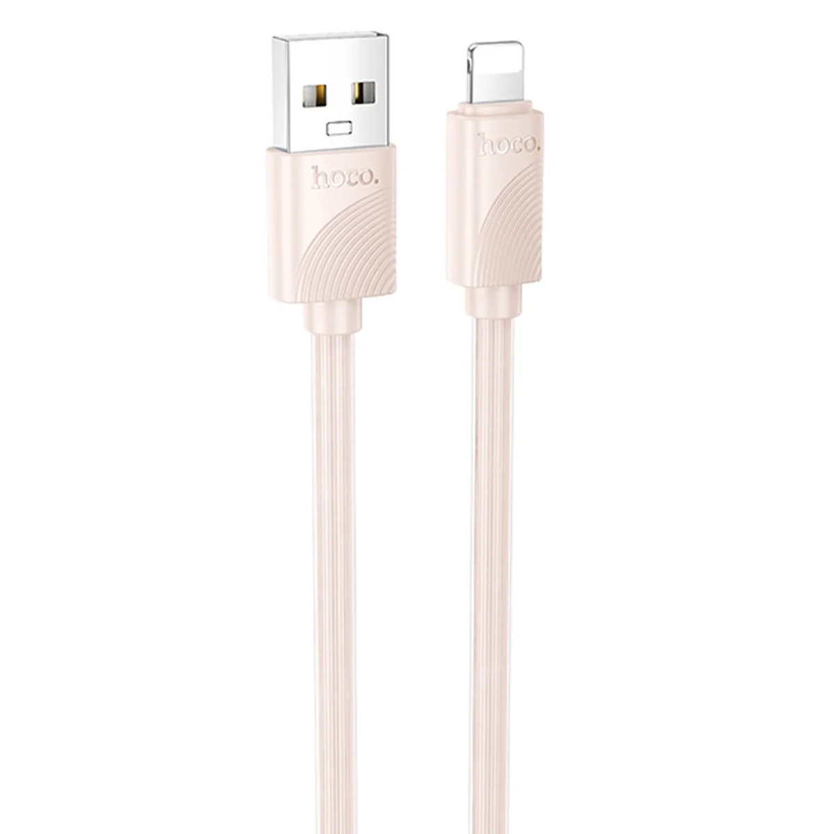 Дата кабель Hoco X114 Energy USB to Lightning 2.4A (1m) Pink