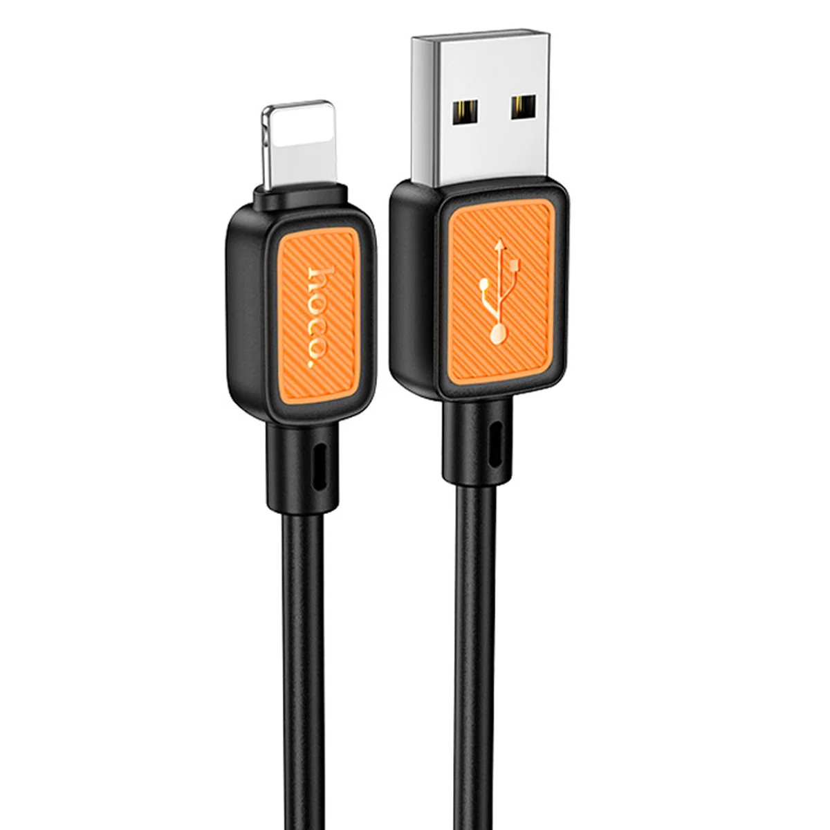 Дата кабель Hoco X108 Benefit USB to Lightning 2.4A (1m) Black