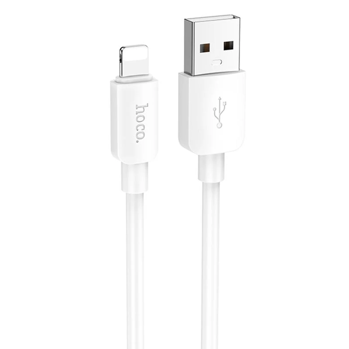 Дата кабель Hoco X96 Hyper USB to Lightning 2.4A (1m) White