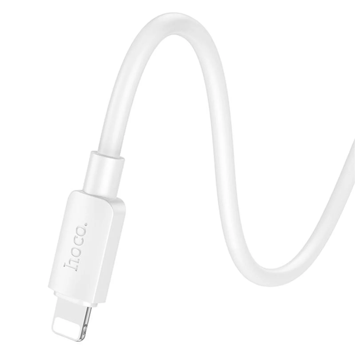 Дата кабель Hoco X96 Hyper USB to Lightning 2.4A (1m) White