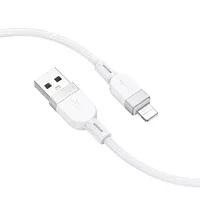 Дата кабель Hoco X109 Energy silicone USB to Lightning (1m) White