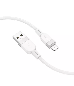 Дата кабель Hoco X109 Energy silicone USB to Lightning (1m) White