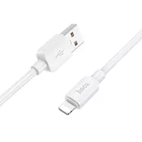 Дата кабель Hoco X96 Hyper USB to Lightning 2.4A (1m) White