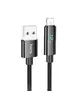 Дата кабель Hoco U125 Benefit 2.4A USB to Lightning (1.2m) Black