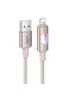 Дата кабель Hoco U144 New USB to Lightning 2.4A (1.2m) Gold