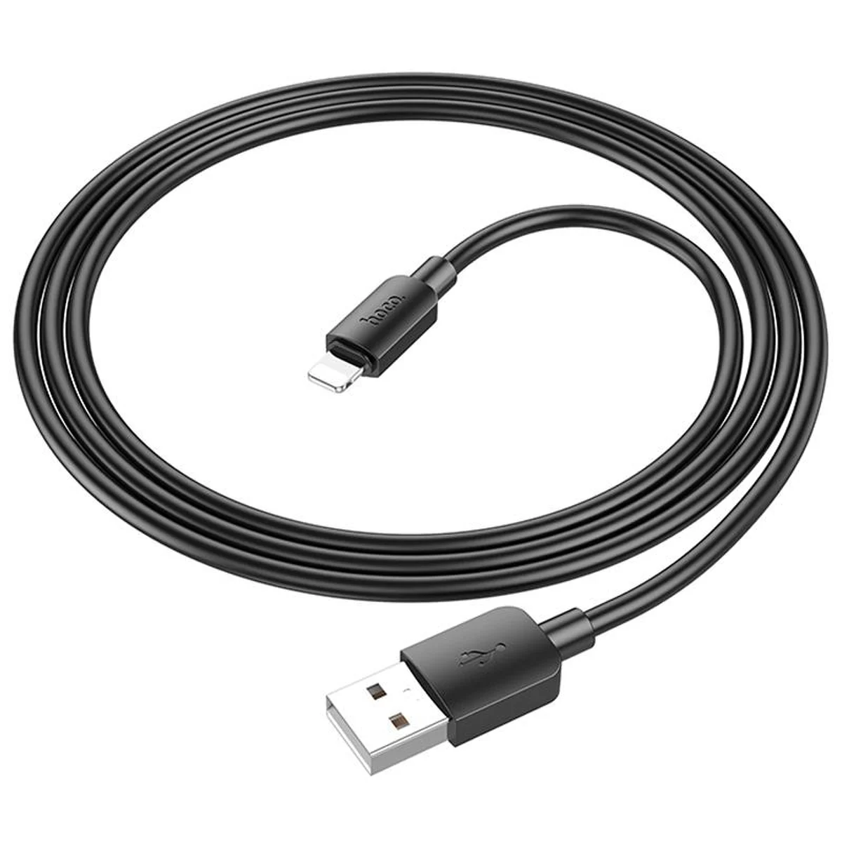 Дата кабель Hoco X96 Hyper USB to Lightning 2.4A (1m) Black