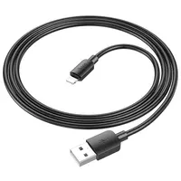 Дата кабель Hoco X96 Hyper USB to Lightning 2.4A (1m) Black