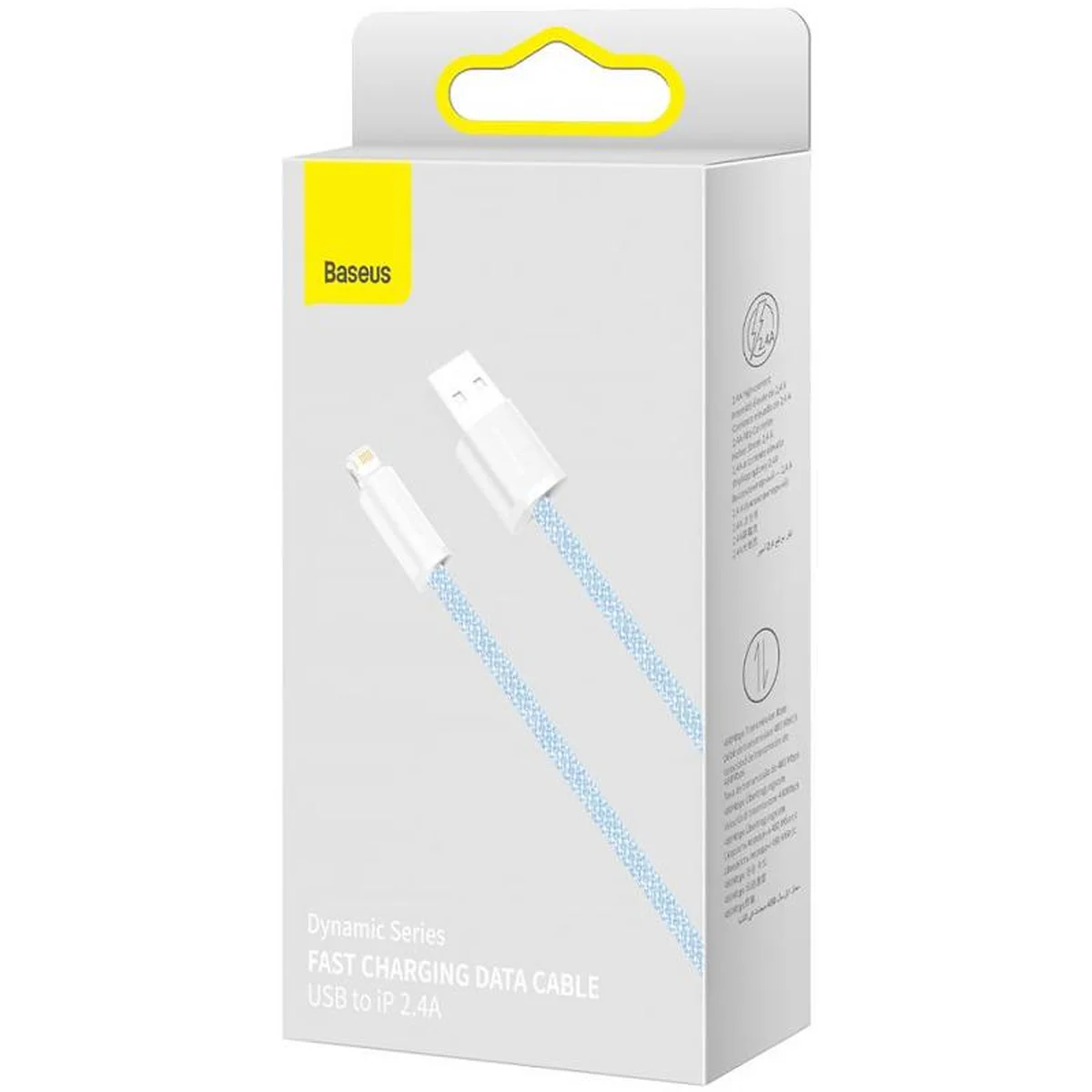Дата кабель Baseus Dynamic Series USB to Lightning 2.4A (1m) (CALD000402) Blue