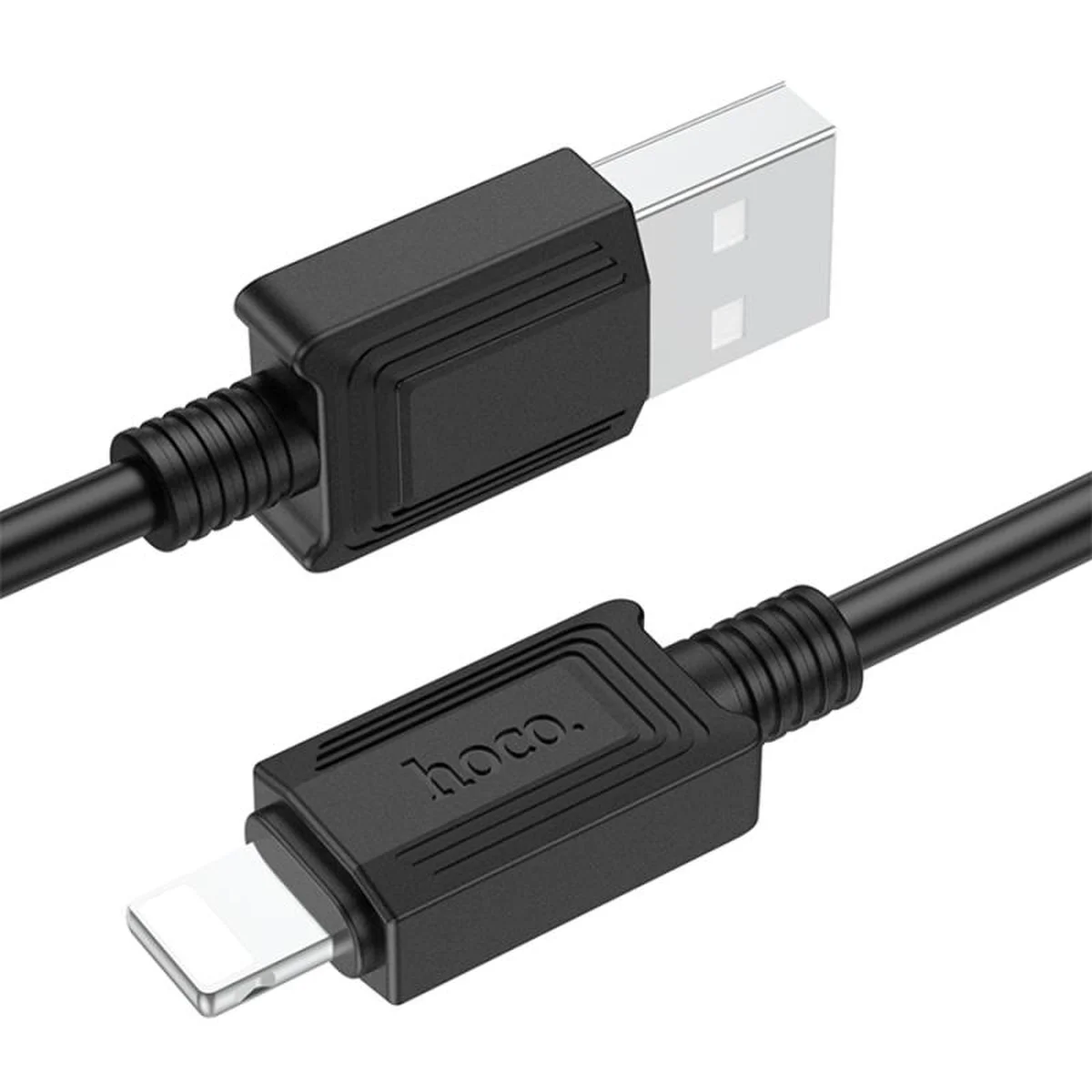 Дата кабель Hoco X73 Ferry USB to Lightning 2.4A (1m) Black