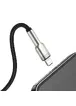 Дата кабель Baseus Cafule Series Metal USB to Lightning 2.4A (1m) (CALJK-A0) Black