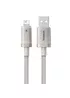 Дата кабель Baseus Titanium Alloy Fast Charging USB to Lightning 2.4A (1m) (P10378102) Galaxy Titanium Gold