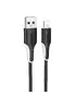 Дата кабель Borofone BX119 New USB to Lightning 2.4A (1m) Black
