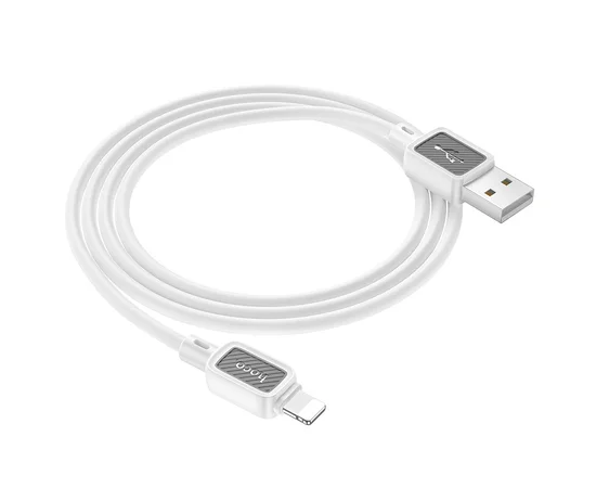 Дата кабель Hoco X108 Benefit USB to Lightning 2.4A (1m) White