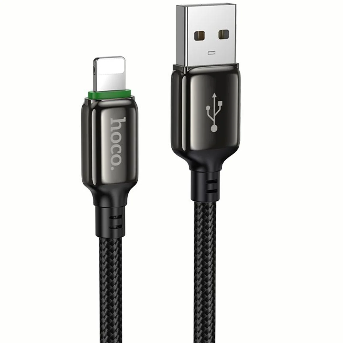 Дата кабель Hoco X127 Exceed USB to Lightning 12W (1m) Black