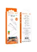 Дата кабель Borofone BX105 Corriente USB to Lightning (1m) White