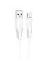 Дата кабель Borofone BX119 New USB to Lightning 2.4A (1m) White