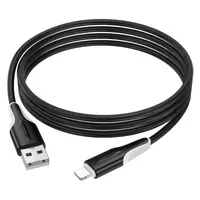 Дата кабель Borofone BX119 New USB to Lightning 2.4A (1m) Black