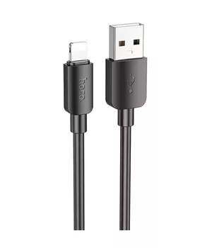 Дата кабель Hoco X96 Hyper USB to Lightning 12W (0.25m) Black
