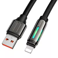 Дата кабель Hoco U136 Prize USB to Lightning 2.4A (1.2m) Black