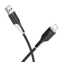 Дата кабель Borofone BX119 New USB to Lightning 2.4A (1m) Black