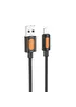Дата кабель Borofone BX114 Structure USB to Lightning 2.4A (1m) Black