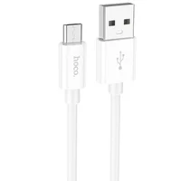 Дата кабель Hoco X87 Magic silicone USB to MicroUSB (1m) White