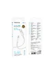 Дата кабель Borofone BX116 Certain USB to MicroUSB 2.4A (1m) White