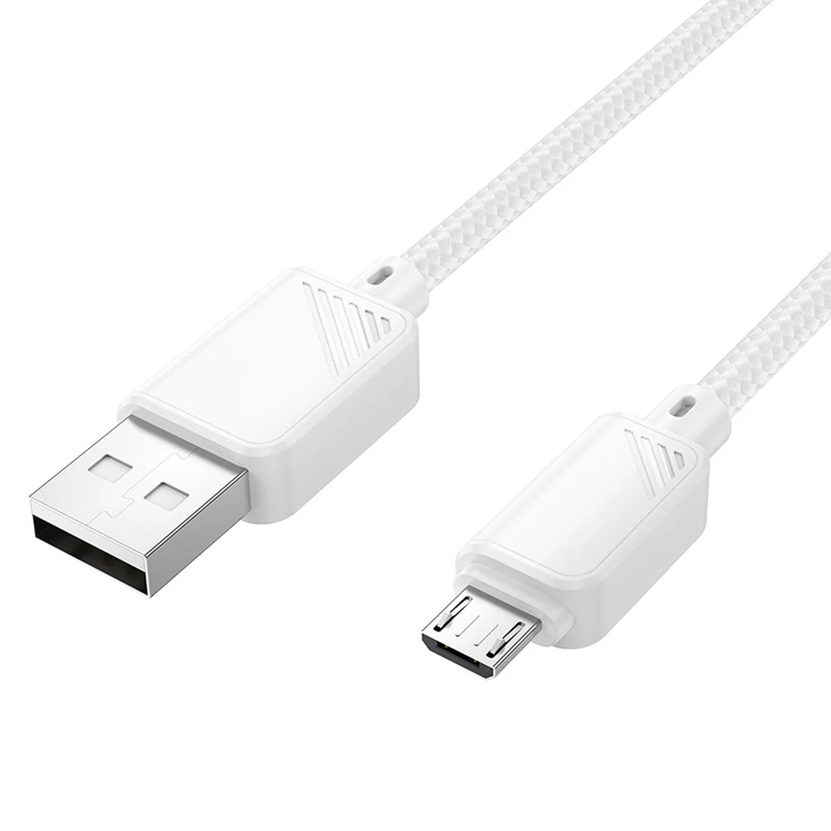 Дата кабель Hoco X113 Beneficio USB to MicroUSB (1m) White