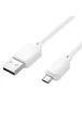 Дата кабель Hoco X113 Beneficio USB to MicroUSB (1m) White