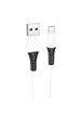 Дата кабель Hoco X82 Silicone USB to MicroUSB (1m) White