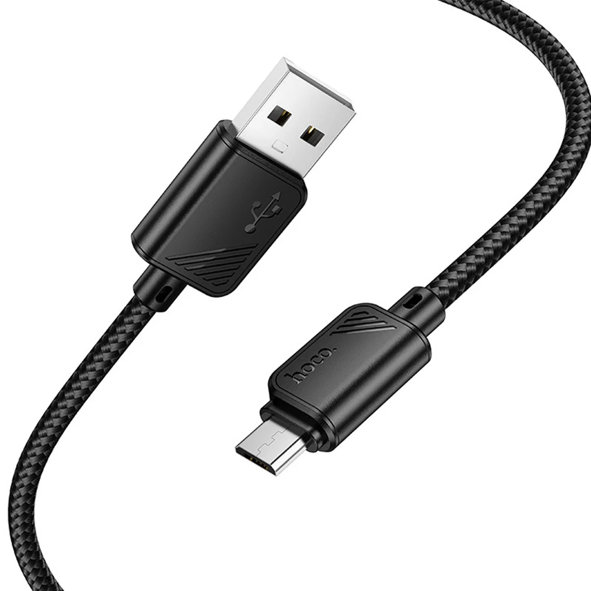 Дата кабель Hoco X113 Beneficio USB to MicroUSB (1m) Black
