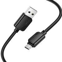 Дата кабель Hoco X113 Beneficio USB to MicroUSB (1m) Black