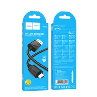Дата кабель Hoco X113 Beneficio USB to MicroUSB (1m) Black