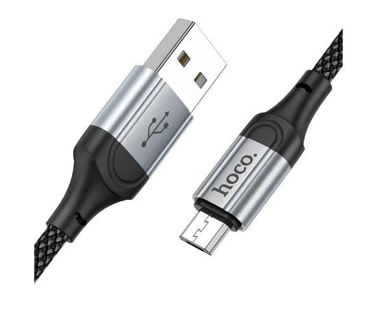 Дата кабель Hoco X102 Fresh USB to MicroUSB (1m) Black