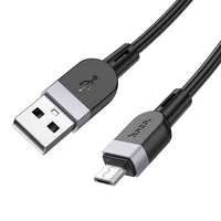 Дата кабель Hoco X109 Energy silicone USB to MicroUSB (3m) Black