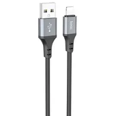 Дата кабель Hoco X86 Spear USB to MicroUSB (1m) Black
